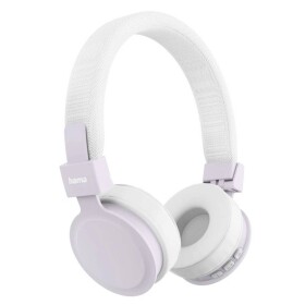 Hama Freedom Lit III sluchátka otevřená (On Ear) Bluetooth® fialová, bílá headset