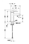 DURAVIT - Circle Umyvadlová baterie, FreshStart chrom CE1021002010