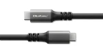 Kabel USB4 USB-C černá 1 m / Kabel USB-C / Thunderbolt 3/4 / 40 Gbps / PD 240 W (50669)