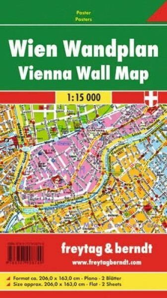 Plán vídeňské zdi 1:15 000 / nástěnná mapa