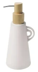 Spirella ORGANIC dávkovač mýdla matně bílý / keramika / 450 ml