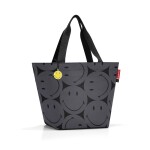 Nákupní taška přes rameno Reisenthel Shopper M Smiley® grey