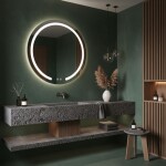 REA - Zrcadlo LED 90cm Modern HOM-00907