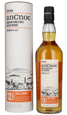 AnCnoc Whisky 12y 40% 0,7 l (tuba)