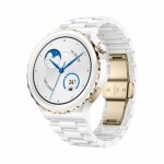 HUAWEI Watch GT 3 Pro 43 mm Ceramic/bílý keramický řemínek / 1.32 AMOLED / 466 x 466 px / GPS / BT / NFC / 5 ATM (55028824)