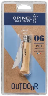 Opinel 404 VRI N°06 Inox 7 cm buk / Zavírací nůž (3123840004049)