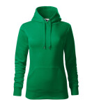 Cape mikina dámská středně zelená L