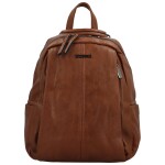 Jednoduchý dámský kabelko/batoh Olívie, hnědý