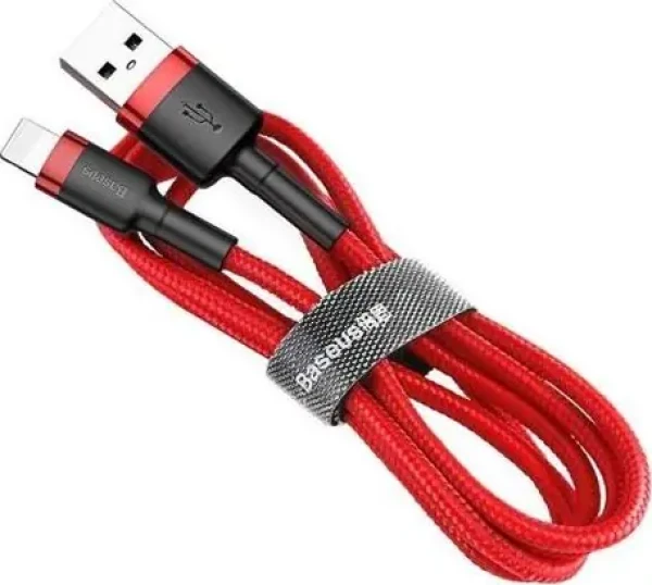 Baseus CALKLF-B09 Kabel USB-A (M) - Lightning (M) 1 m červená (CALKLF-B09)