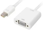Sharkoon mini DisplayPort - VGA bílá / Adaptér / 15 cm (4044951017379)