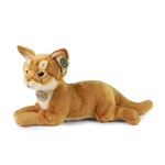 Plyšová kočka habešská 34 cm, ECO-FRIENDLY