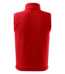 Next fleece vesta unisex červená 2XL