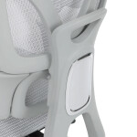 Kancelářská židle, synchronní mechanismus, šedá síťovina, KA-B2363 GREY
