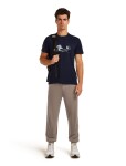 ICEBREAKER Mens Mer Core SS Tee Canoe Companions, Midnight Navy velikost: XXL