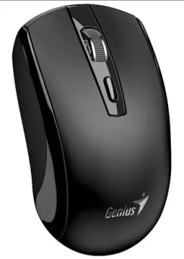 Genius ECO-8150 černá / Optická bezdrátová myš / 1200 dpi / Copilot / 4 tlačítka / dobíjecí (31030045400)