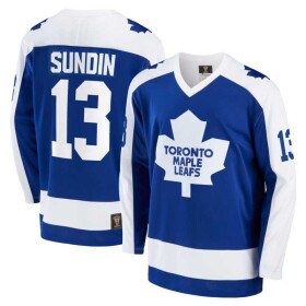 Fanatics Pánský dres Toronto Maple Leafs NHL #13 Mats Sundin Premier Breakaway Vintage Jersey Velikost: L