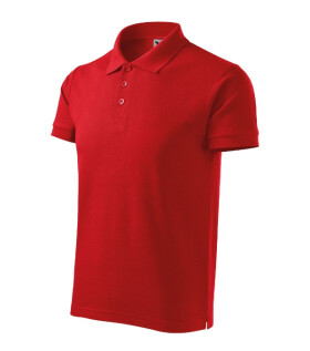 Cotton Heavy polokošile pánská červená 3XL