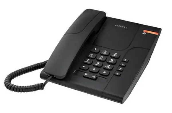 Alcatel Temporis 180 černá / Analogový telefon / Nástěnná montáž (Temporis 180 czarny)