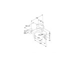 KLUDI - X1 Vanová baterie, matná černá 326913975