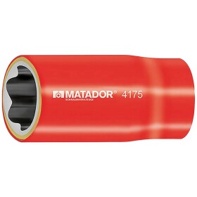 Matador Schraubwerkzeuge VDE 41750220 1/2 (12,5 mm) vložka pro nástrčný klíč izolovaná 22 mm 1/2 22 mm 1/2