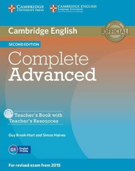 Complete Advanced Teacher´s Book (2015 Exam Specification), 2nd Edition - Brook-Hart, Guy