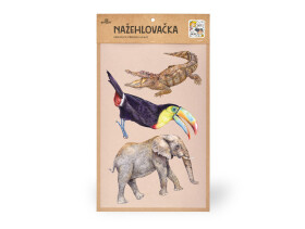 Nažehlovačka L 008 - Exotická zvířata
