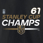 Fanatics Pánské tričko Vegas Golden Knights 2023 Stanley Cup Champions Authentic Pro Name Number Velikost: