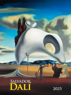 Kalendář 2025 Salvador Dalí, nástěnný, 42 x 56 cm
