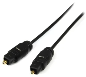 StarTech THINTOS15 / Optický audio kabel Toslink / tenký / 15 stop (4,6 m) (THINTOS15)