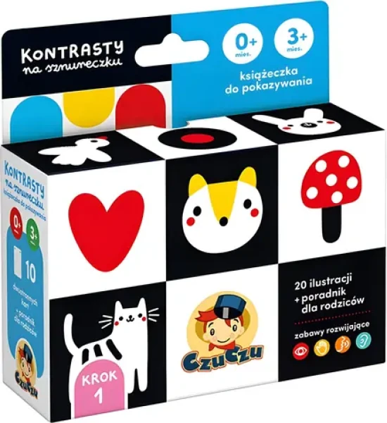 CZUCZU Sada kontrastních kartiček