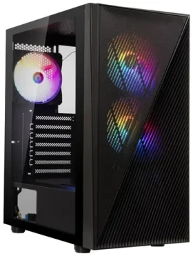 BitFenix Helios černá / Skříň / ATX / 4x 120mm RGB / 2x USB 3.0 / USB 2.0 / bez zdroje / tvrzené sklo (BFC-HEL-300-KKGXP-3F)