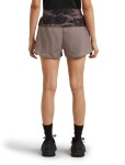 Dámské merino kraťasy ICEBREAKER Wmns 125 ZoneKnit Speed 3" Shorts, Porcini/Black/Aop velikost: XL