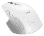 Trust Ozaa+ bílá / Bezdrátová myš / optická / 3 200 DPI / 6 tlačítek / RF 2.4GHz / Bluetooth (24935)