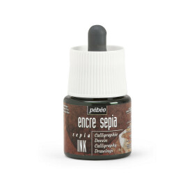 Pébéo kaligrafický inkoust 45 ml sepia