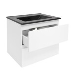Koupelnová skříňka s umyvadlem SAT B-Way 59x50x45 cm bílá lesk BWAY260WU4B BWAY260WU4B