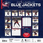 JF Turner Kalendář Columbus Blue Jackets NHL 2026 Wall Calendar