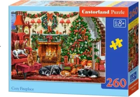 Castorland 27668-1 Puzzle Útulný krb
