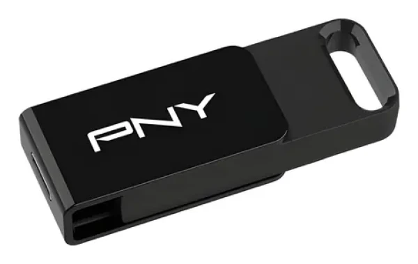 PNY Elite 128GB černá / Flash disk / USB-C / USB 3.2 Gen 1 / čtení: 120 MB/s (P-FD128ELC-GE)