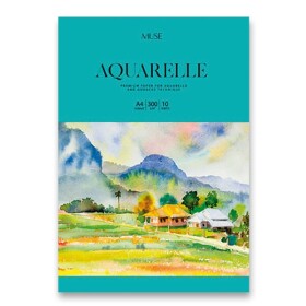 Shkolyaryk MUSE Aquarelle A4+ 300 g/m2, 10 listů