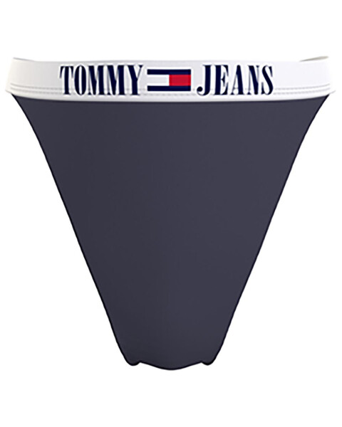 Dámské kalhotky Jeans UW0UW04087 C87 modré - Tommy Hilfiger S