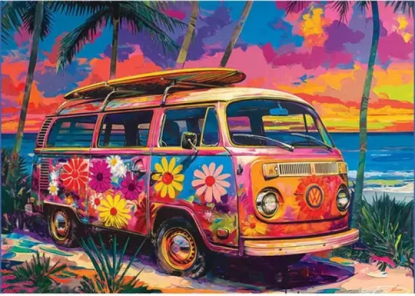 EUROGRAPHICS Puzzle VW Záliv XL