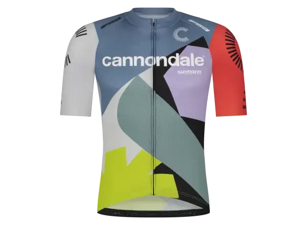 Cannondale CFR Replica pánský dres krátký rukáv Blue/Yellow vel. XXL