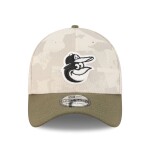 New Era Pánská kšiltovka Baltimore Orioles MLB 2025 Armed Forces 39THIRTY Flex Velikost: S/M