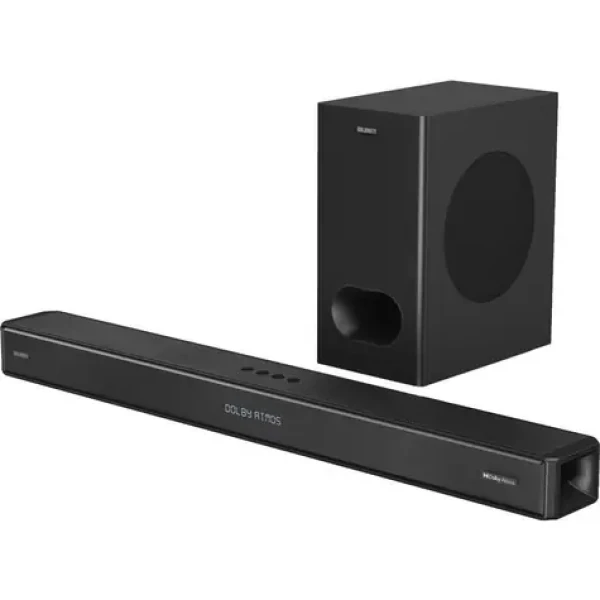 Majority Sierra Plus černá / 2.1 soundbar / 400W / Bluetooth 5.0 / USB / AUX / optický vstup (MajoSierra)