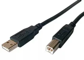 Sharkoon USB 2.0 A-B černá / Kabel / USB-A - USB-B / 0,5 m (4044951015245)