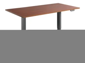 Equip Elektrická podnož stolu černá / Stolní podnož / 2 motory / výška 62-128 cm / nosnost 125 kg (650805)