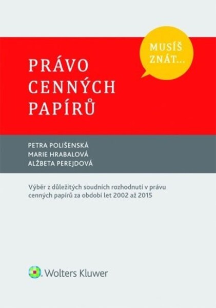 Musíš cenných papírů