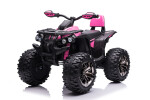 Mamido Dětská elektrická čtyřkolka ATV Power 12V 14Ah 4x4 růžová