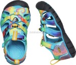 Dětské sandály Keen Seacamp II CNX CHILDREN vivid blue/original tie dye Velikost: