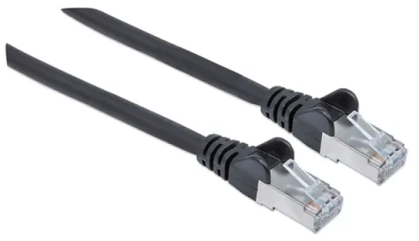 Intellinet CAT6 S/FTP černá / Síťový kabel / RJ-45 / 5 m / LSZH (735568)